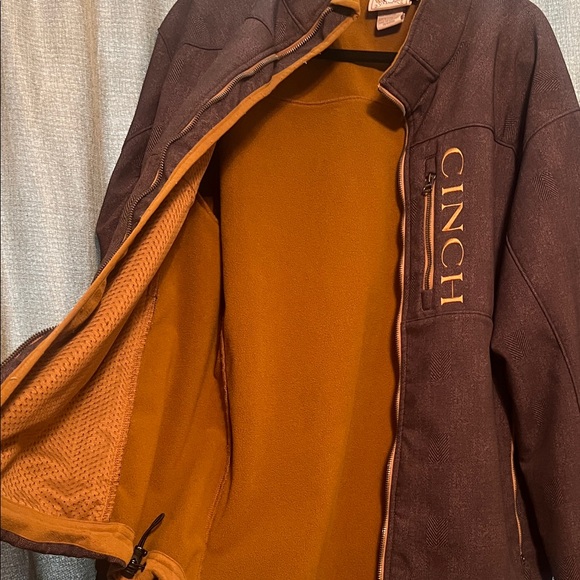 Cinch Men's Dark Brown Lightweight Jacket - Picture 5 of 5